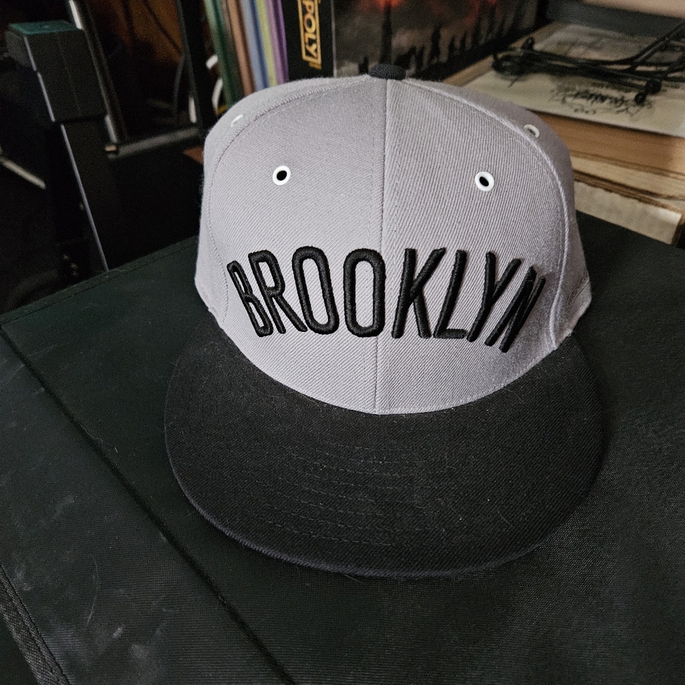 Brooklyn baseball hat. Fitted. 7 1/2